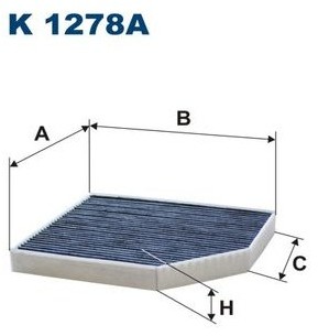 FILTRON Filtr kabinowy K1278A