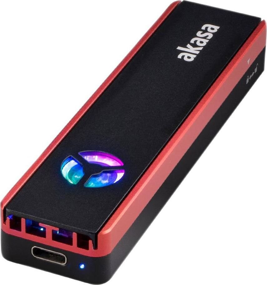 Akasa Kieszeń M.2 PCIe NVMe SSD USB-C 3.2 Gen 2 AK-ENU3M2-06  4710679550404