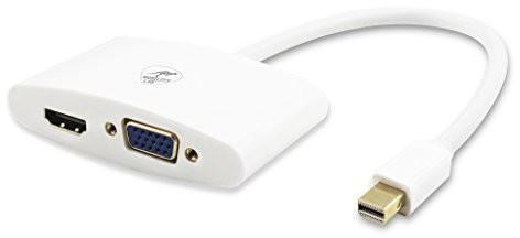 Mobility Lab Mobility Lab MAC8009 adapter 2 w 1 z mini DisplayPort na HDMI i VGA do Apple Mac biały MAC8009