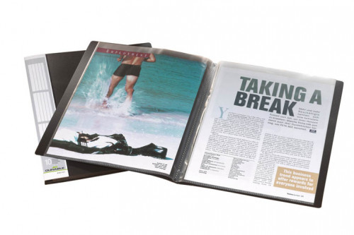 Durable Album ofertowy Duralook 10 koszulek czarny 2421-01