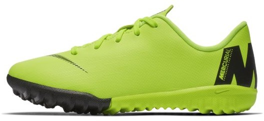 Nike Buty piłkarskie na nawierzchnię typu turf dla małych dzieci Jr. MercurialX Vapor 12 Academy TF - Żółć AH7353-701