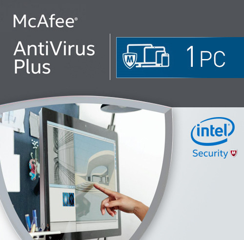 McAfee Antivirus Plus 2018 1 Urządzenie