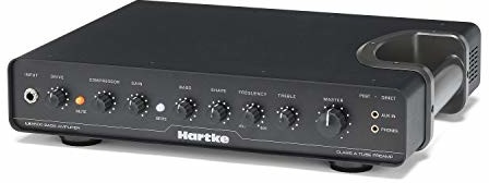 Hartke LX550 500 W lekka głowica bazowa ze wzmacniaczem rurowym LX 5500