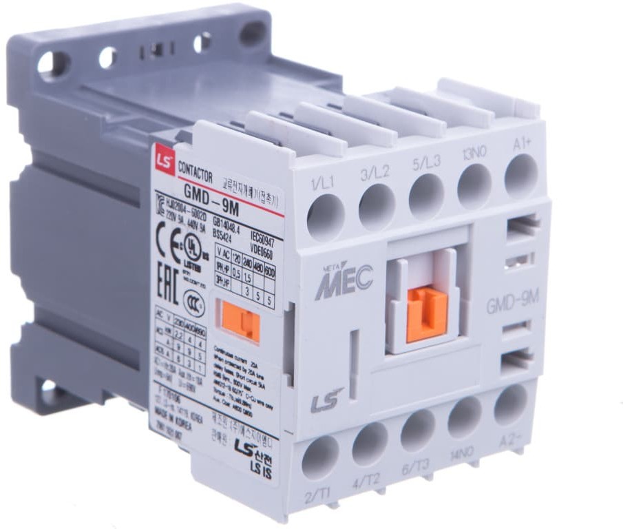 ANIRO LSIS Stycznik miniaturowy 9A 3P 1z 24V DC GMD-9M 24V DC 9M 24DC 1A