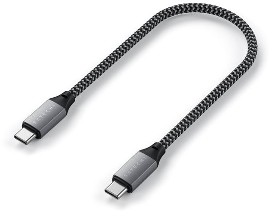 Satechi USB-C to USB-C Cable 25 cm Space Grey ST-TCC10M