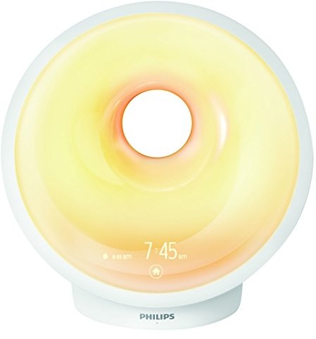 Philips hf3651/01, Wake Up Light, plastik, biały, 12 x 19 x 19 cm HF3651/01