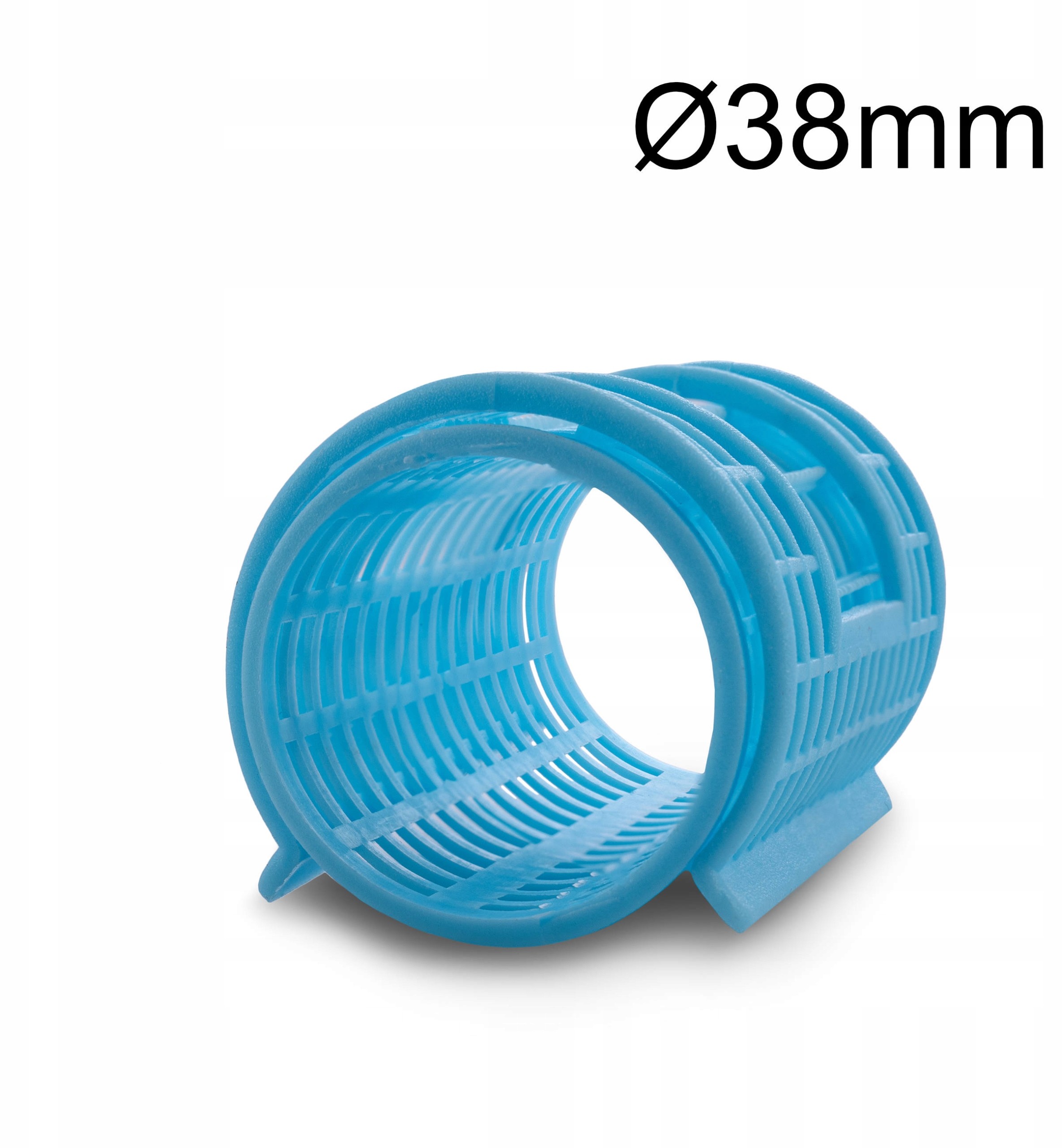 Wałki do włosów zatrzaskowe 38mm 6szt Bardzo Grube