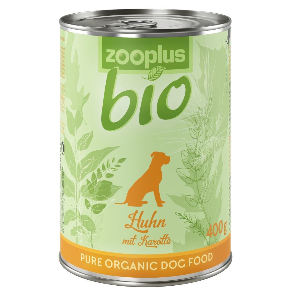 Zooplus Bio kurczak z marchwią 6 x 800 g