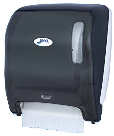 Jofel ag18550 Azur automatyczny dozownik do mydła, papier w zwoju, Top, baterii, Red, Fumé AG18550