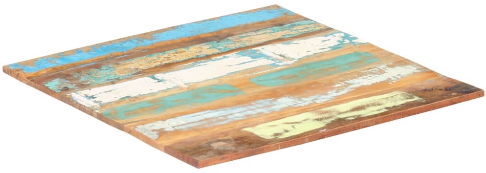 vidaXL Kwadratowy blat do stołu, 80x80 cm, 15-16 mm, drewno z odzysku vidaXL