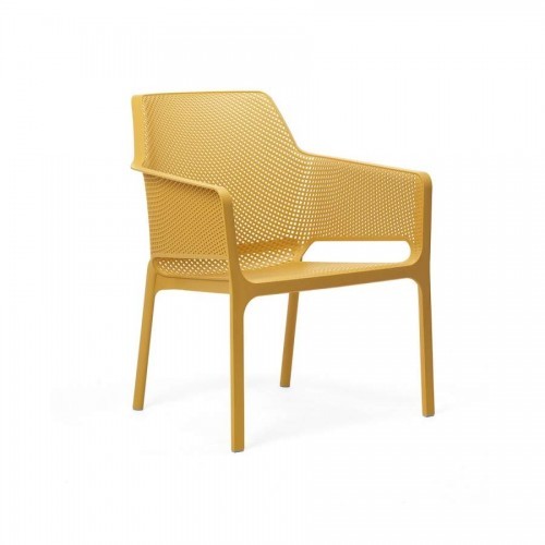 Nardi Krzesło Net Relax żółte 4032756