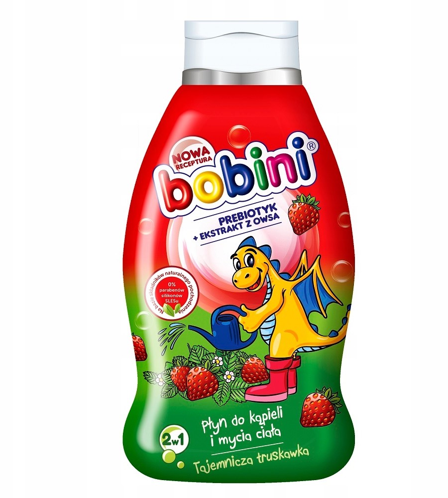 Bobini Płyn do kąpieli Truskawka 660ml