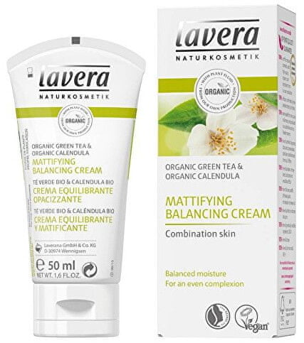 Lavera Bufor matujący krem BIO BIO Green Tea & Calendula Objętość 50 ml)