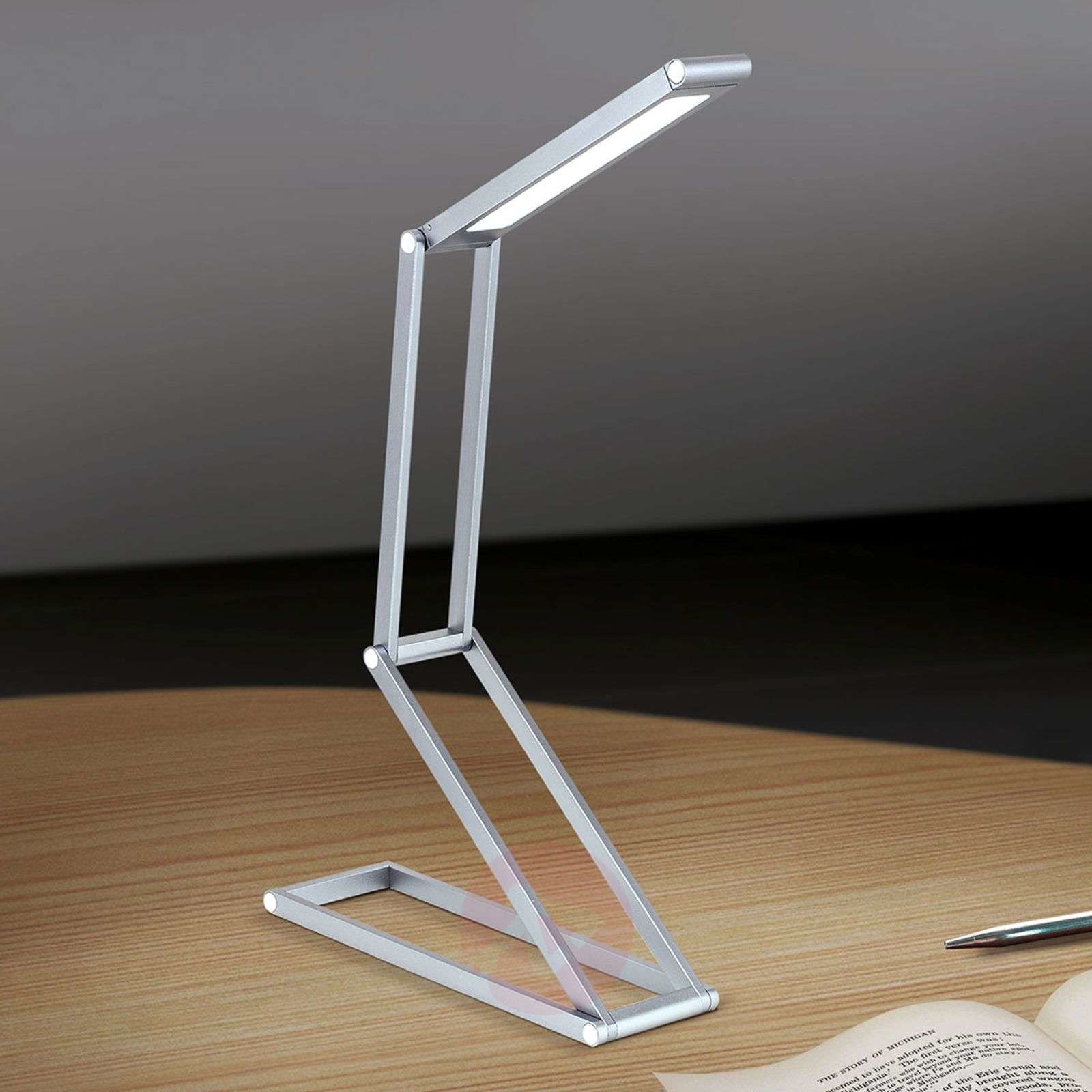 Orion Składana lampa stołowa LED Falto z akumulatorem