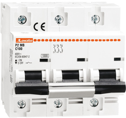 LEGRAND Lovato nadprądowy 3P C80 P2MB3PC080