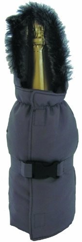 Sefama Kurtka  International 105621 chłodziarka do wina/butelka lodówko, szara, 9 x 29 cm 105621