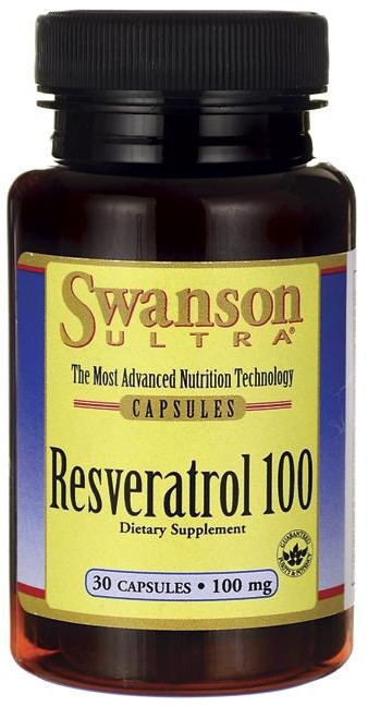 SWANSON Resweratrol 100mg - 30 kapsułek