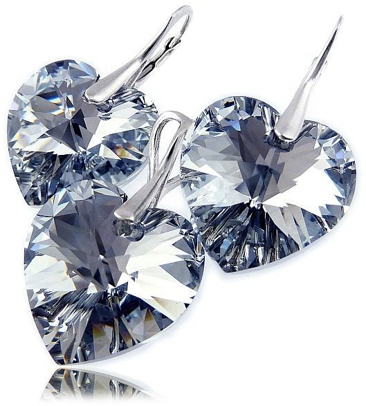 Arande -30% Swarovski Piękny Komplet COMET HEART Srebro 6148849232