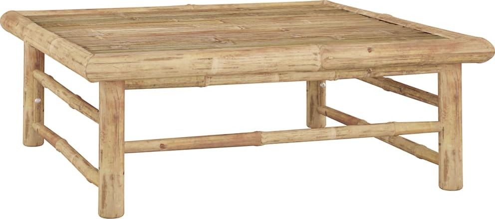 vidaXL Stolik ogrodowy 65x65x30 cm bambusowy 313149