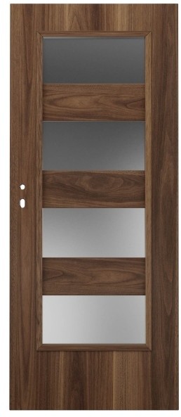 Drzwi pokojowe Kastel 80 prawe orzech ambasador