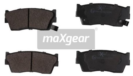 MaxGear Zestaw klocków hamulcowych, hamulce tarczowe 19-2164