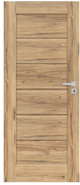 Drzwi pełne Toreno 90 lewe dąb srebrzysty TORDBS000020