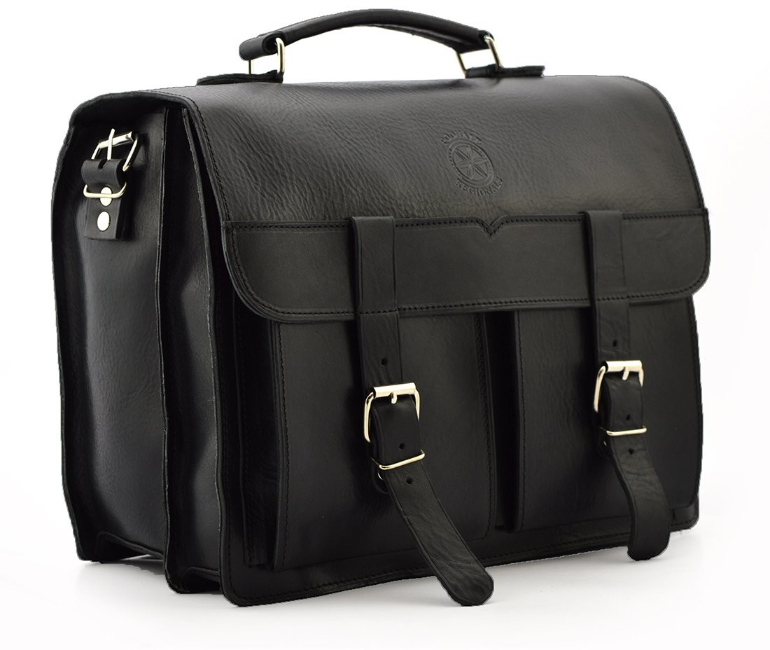 Vintage Premium Klasyczna torba Podhale Regionals b916 deepblack