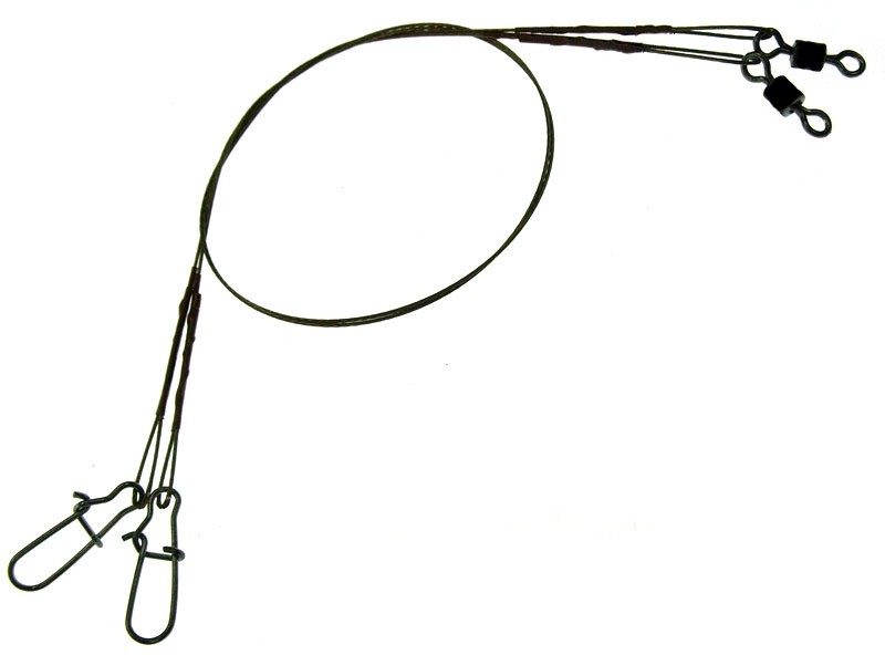 Mistrall Przypon Przypony Stalowe 20cm 15kg / 2szt