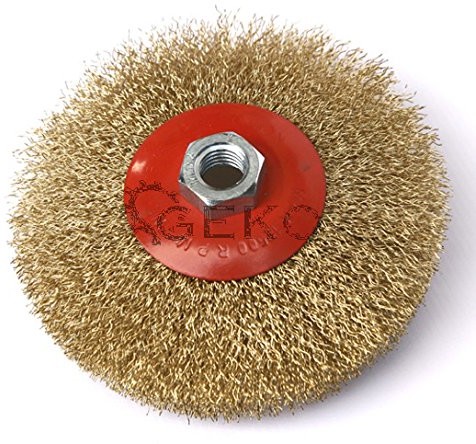 MP-Store Szczotka tarczowa M14 szczotka druciana szczotka warkocz  125 °F. szlifierka kątowa G00601