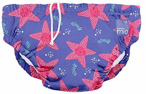 Bambino Mio Mio, wielorazowa pieluszka do pływania, gwieździsta rozgwiazda, M (6-12 miesięcy)