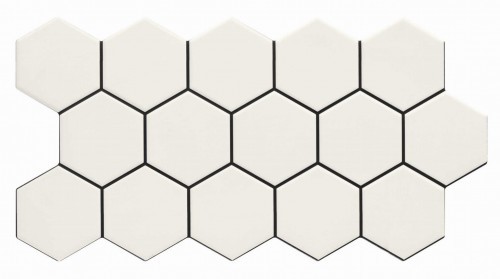 Baldocer Realonda Hex Snow - White 26,5x51