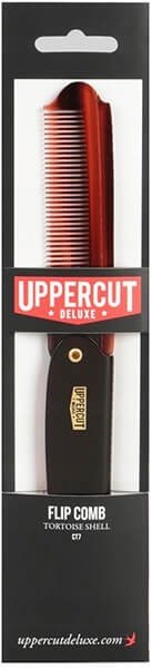 UPPERCUT DELUXE Uppercut Deluxe CT7 Tortoise Flip Comb Składany Grzebień
