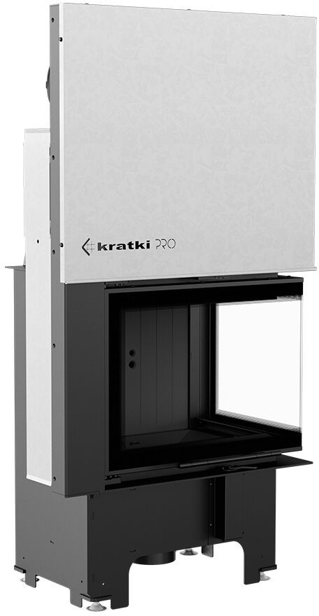 Kratki.pl pl Marek Bal Wkład kominkowy VNP 610/430 czarny termotec VNP/610/430/BLACK