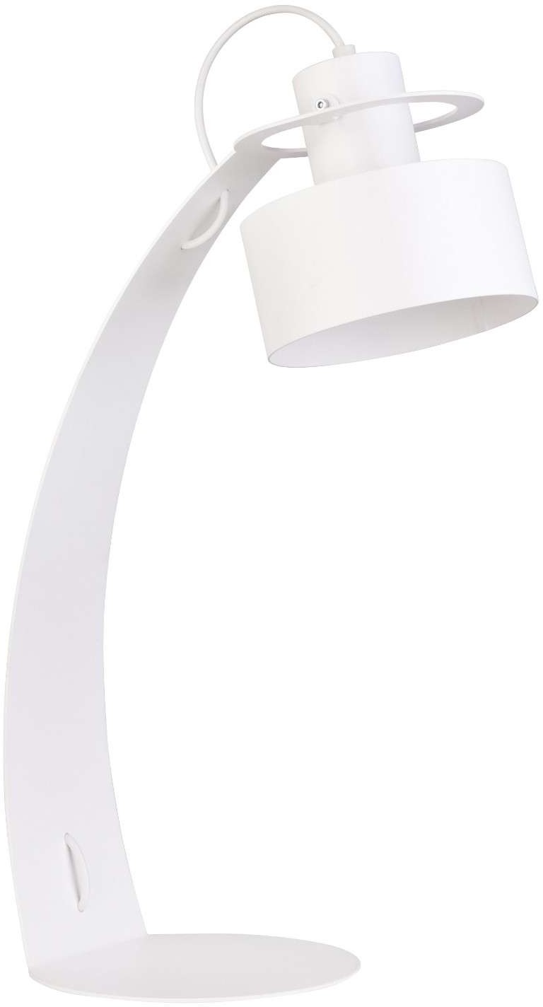 Sigma Lampka biurkowa  RIF biała nowoczesna (50064)
