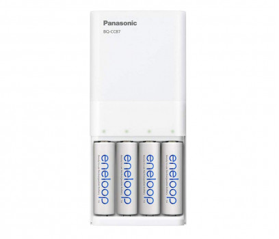 Panasonic Eneloop AA/AAA 4x AA 1900 mAh Power Bank BQ-CC87 4x BK-3MCCE