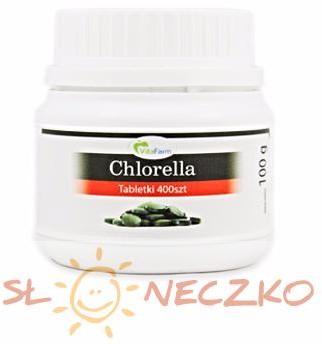 VitaFarm Wyprzedaż! 07.01.2020 r Chlorella tabletki 400szt 100g) 1) 1686_20191222120154