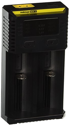 Nitecore PS Hunters nowość wersja  i2 intelli Charge ładowarka do 2 akumulatorów litowo-jonowa lub Ni-MH 2016 i Mini ładowarka samochodowa z kablem New i2