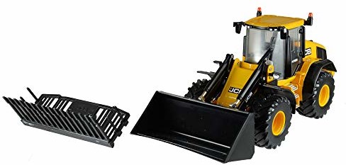 Britains britains tomy JCB 419s kół z przodu/zabawka Radlader akcesoria  dla dzieci w wieku od 3 lat/idealnie nadają się do zabawy i obracać