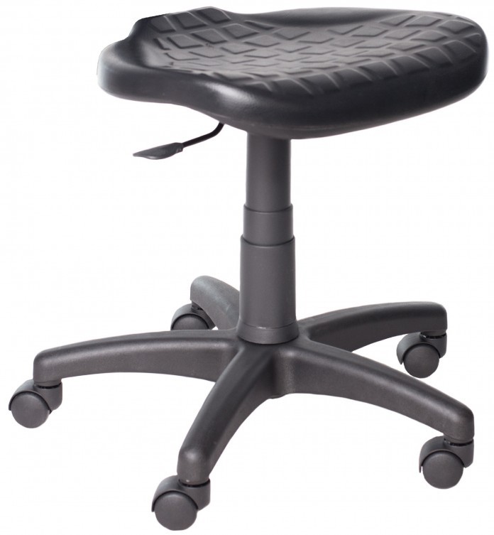 Prosedia Taboret obrotowy Magika FLAT TULIP czarny