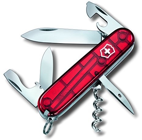 Victorinox Spartan scyzoryk oficerski w opakowaniu typu blister, czerwony 1.3603.TB1