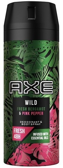 Axe Wild Fresh Bergamot & Pink Pepper Dezodorant w sprayu 150ml