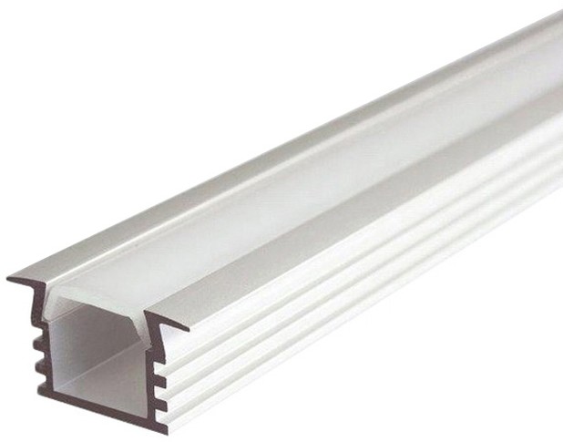 LEDart PDS-4K aluminium z osłonką mleczny