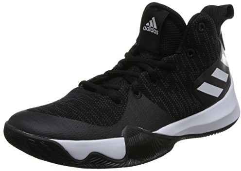 Adidas Męskie buty do wybuchowych Flash Basketball - czarny - 44 EU CQ0427_Cblack/Carbon/Ftwwht