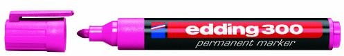 Edding 300 coloured pencil/felt Pen, Rosa 4-300009