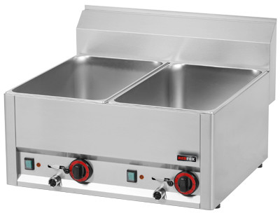 REDFOX Bemar elektryczny 2x GN 1/1 z kranem REDFOX BM60EL BM-60EL