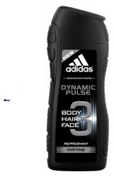 Zdjęcia - Żel pod prysznic Adidas Dynamic Pulse  250 ml 