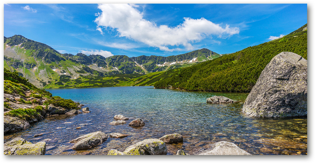 Foto obraz szkło akryl Dolina Tatry