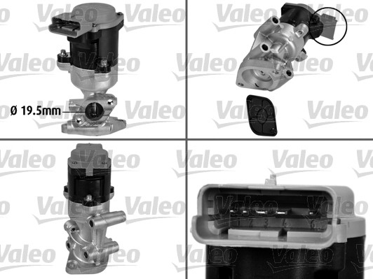 VALEO Zawór EGR VALEO 700411