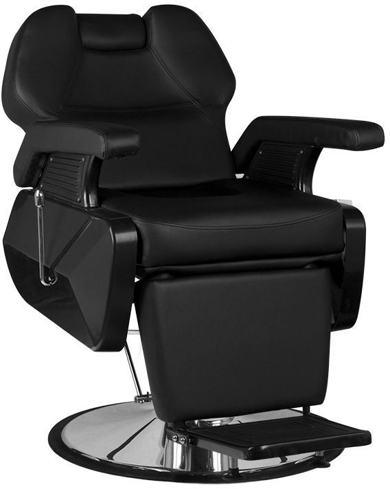 HAIR SYSTEM FOTEL BARBERSKI NEW YORK CZARNY 128409
