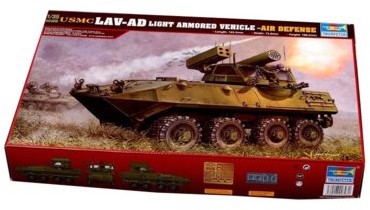 Trumpeter USMC LAV-AD Light Armored Vehicle Air Defense 00393variant